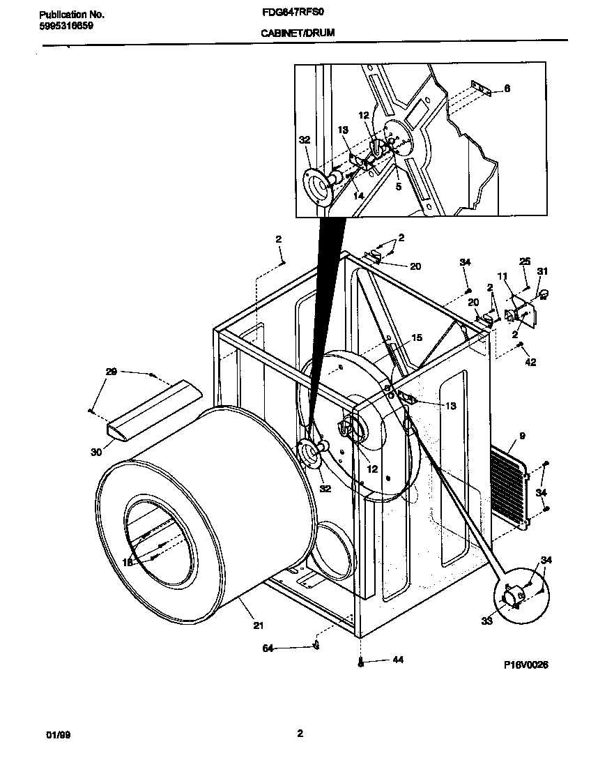 P16v0026 dry cab,heater
