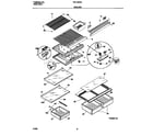 Frigidaire FRT18KRGD1 shelves diagram