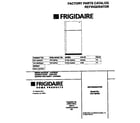 Frigidaire FRT18PRGD1 cover diagram
