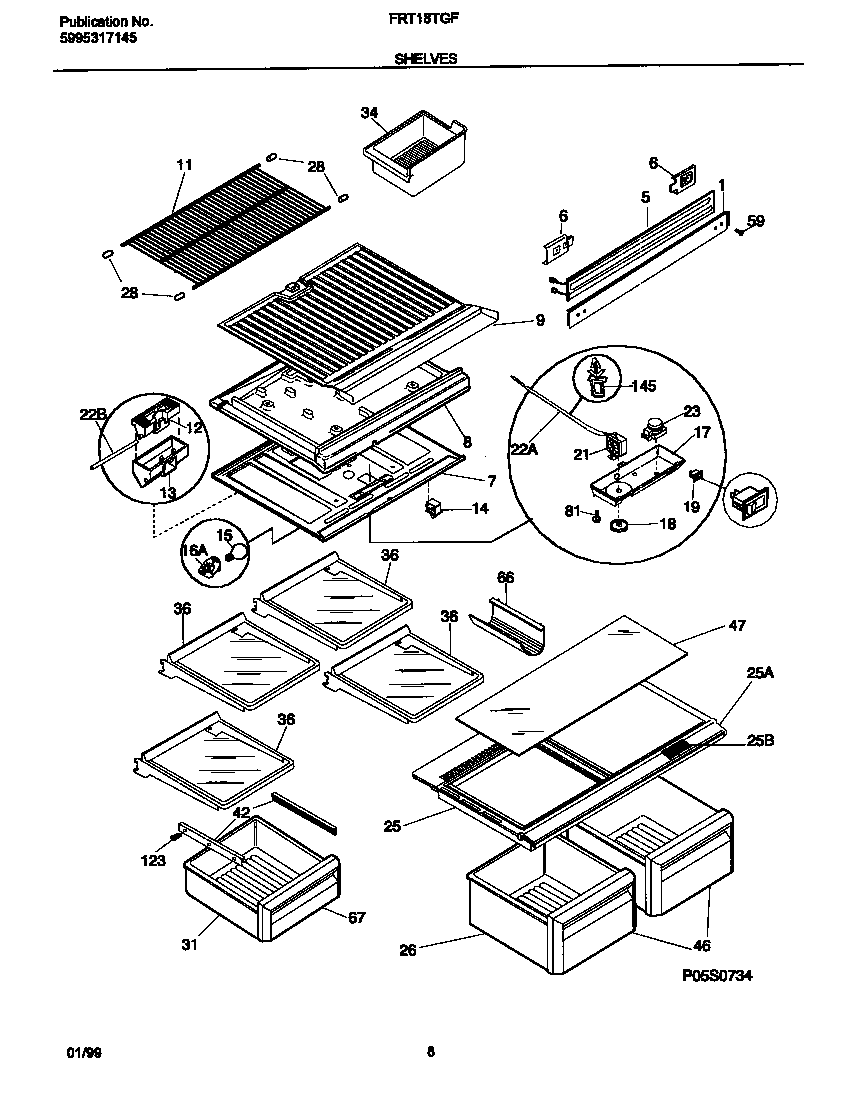 SHELVES