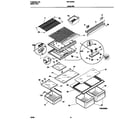 Frigidaire FRT18TRCD7 shelves diagram