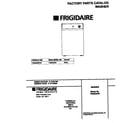 Frigidaire FWS223RFS1 cover diagram