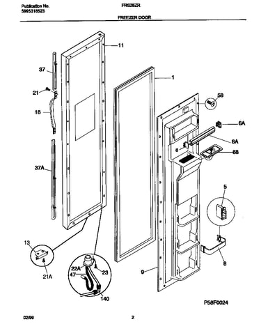 Frzr door