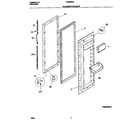 Frigidaire FRS26ZRGB6 refrigerator diagram