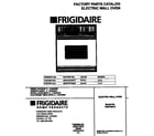 Frigidaire FEB789CCBG cover diagram