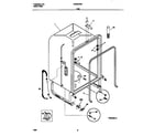 Gibson GDB421RHS0 tub diagram