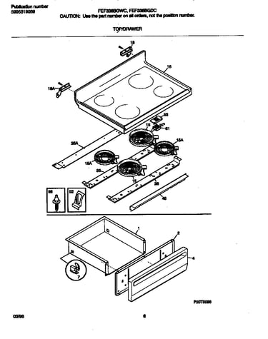 Top/drawer
