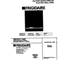 Frigidaire FEB789WCCG cover diagram
