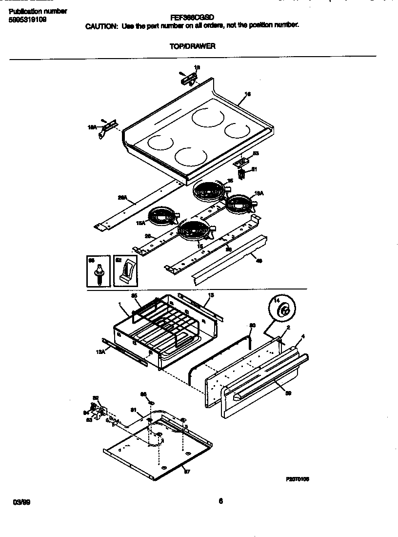 Top/drawer