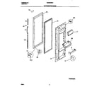 Universal/Multiflex (Frigidaire) MRS20WRGW2 refrigerator diagram