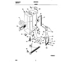 Universal/Multiflex (Frigidaire) MRS20WRGW2 cabinet diagram
