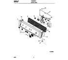 Frigidaire FWX645RFS1 control panel diagram