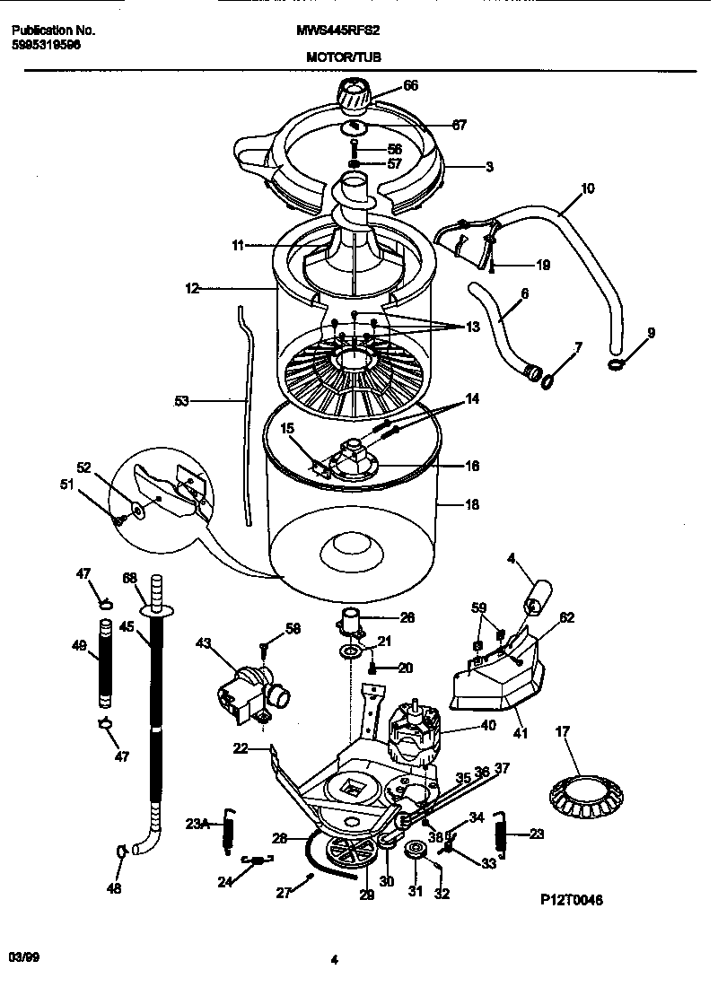 MOTOR/TUB