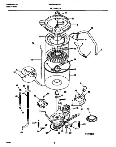 Motor/tub