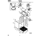 Universal/Multiflex (Frigidaire) MWX111REW3 cabinet/top diagram