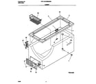 Universal/Multiflex (Frigidaire) CFC15M4HW0 cabinet diagram