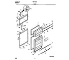 Universal/Multiflex (Frigidaire) MRT15CSEDB doors diagram