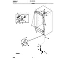 Universal/Multiflex (Frigidaire) MFU14M2GW0 cabinet diagram