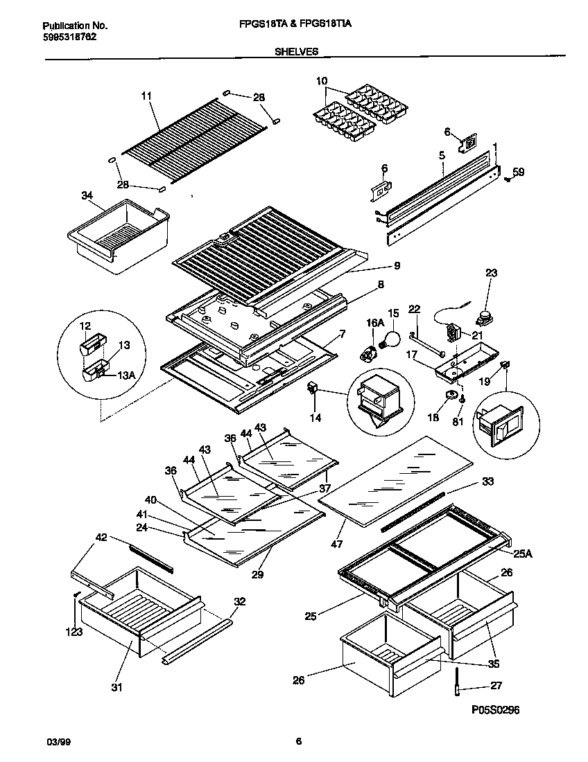 SHELVES