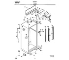 Frigidaire F44N18DTD0 cabinet diagram