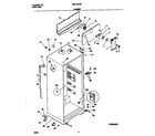 Universal/Multiflex (Frigidaire) MRT15CSEWA cabinet diagram