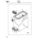 Frigidaire FFC09M5HW0 cabinet diagram
