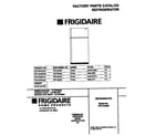 Frigidaire FRT16CRHD0 cover diagram