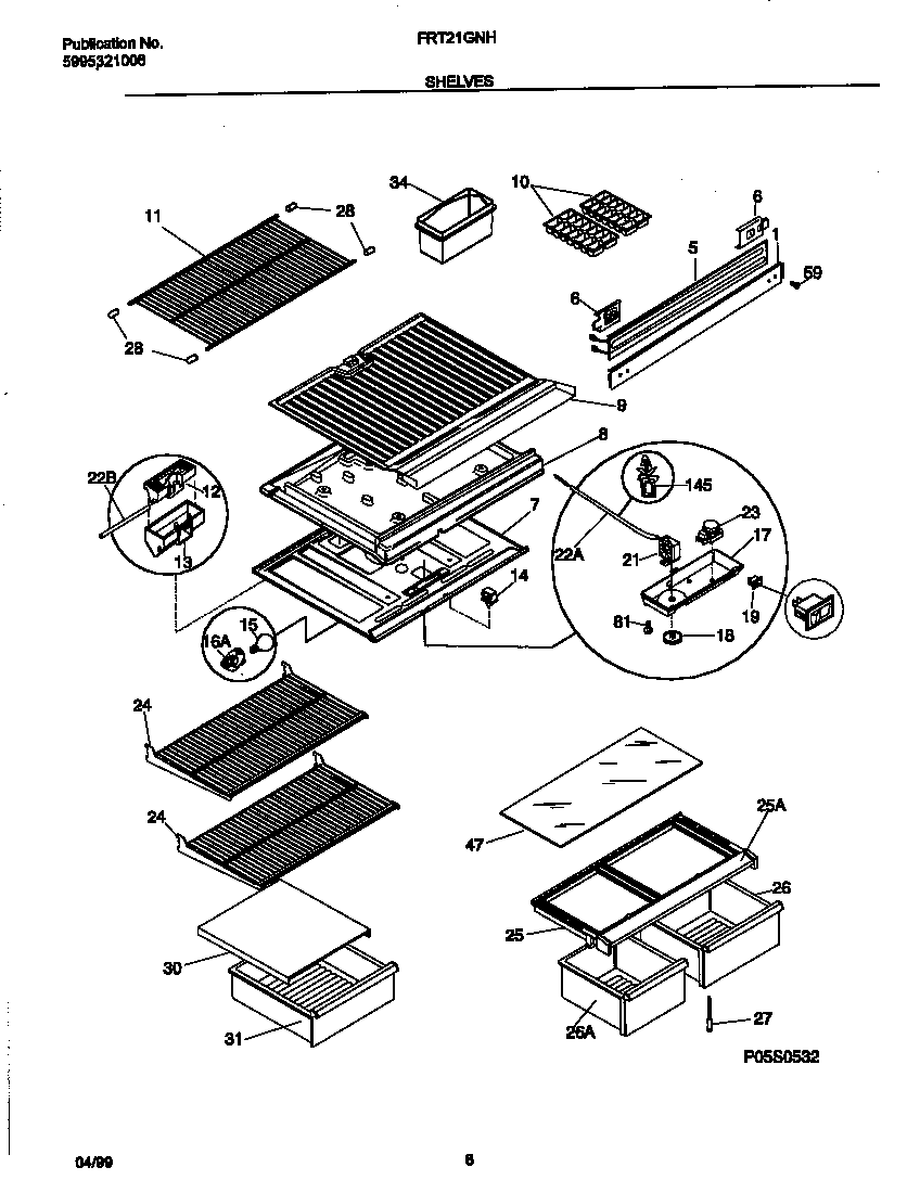 SHELVES