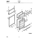 Frigidaire FRT16CNHD1 doors diagram