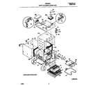 Frigidaire FEB755CESF cavity/elements upper oven diagram