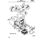 Frigidaire FEB755CEBG cavity/elements upper oven diagram