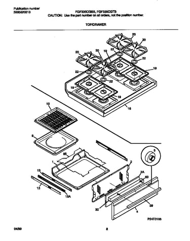 Top/drawer