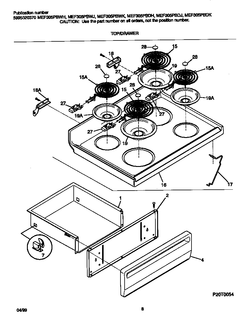 Top/drawer