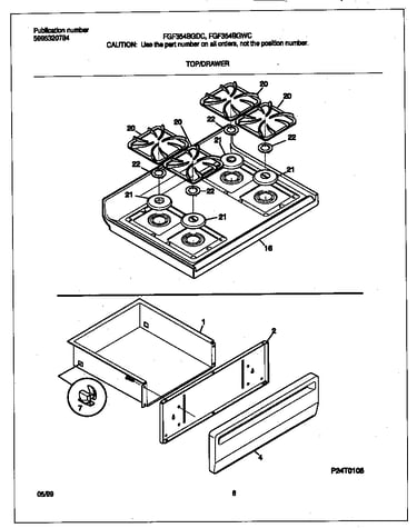 Top/drawer