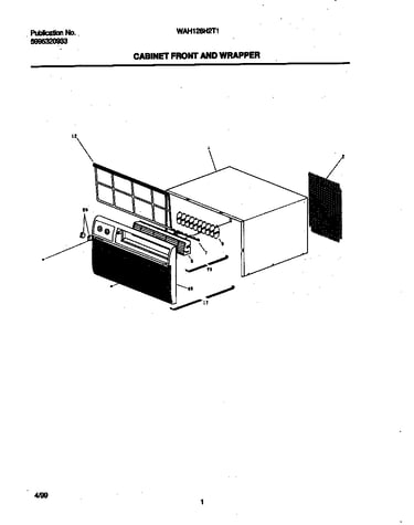 Cabinet front/wrapper