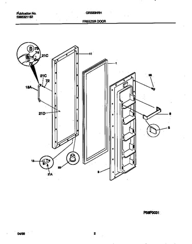 Frzr door