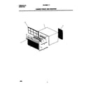 White-Westinghouse WAH086H1T1 cabinet front/wrapper diagram