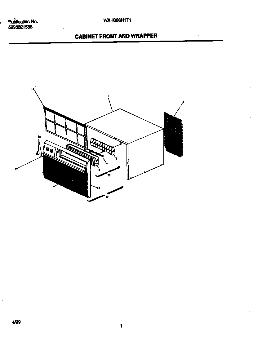Cabinet front/wrapper