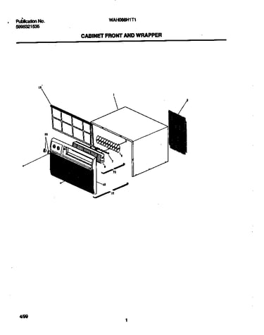 Cabinet front/wrapper