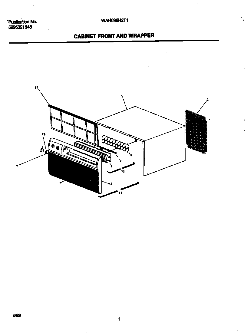 Cabinet front/wrapper