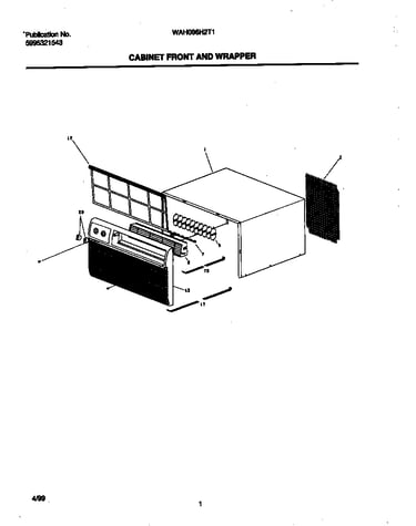 Cabinet front/wrapper