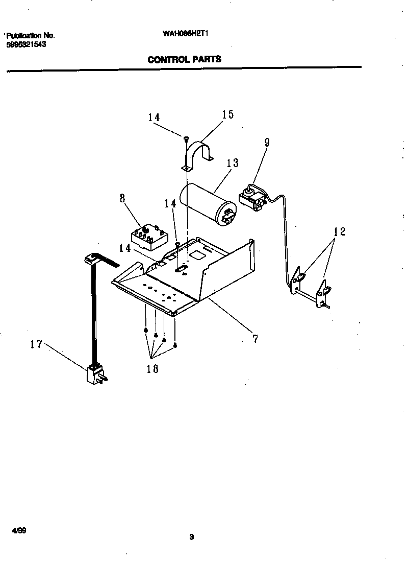 Control parts