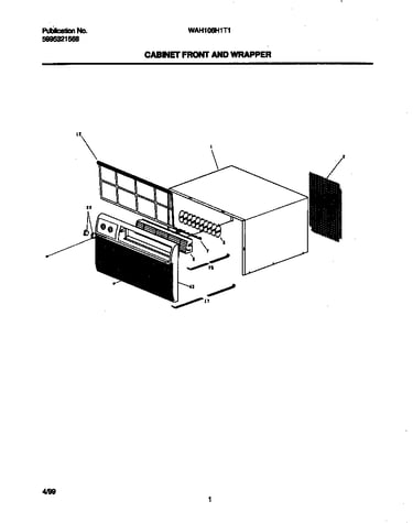 Cabinet front/wrapper