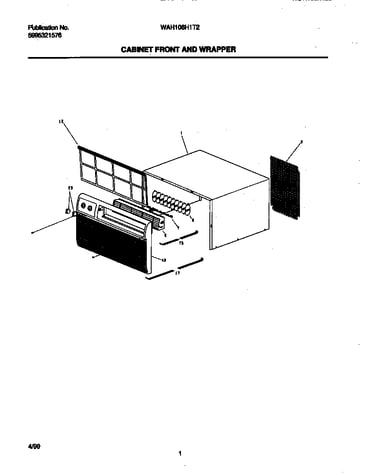 Cabinet front/wrapper