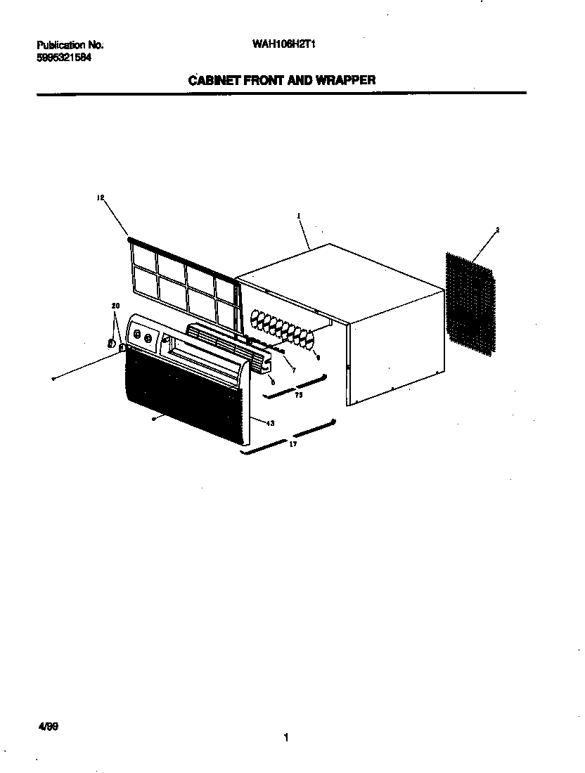 Cabinet front/wrapper