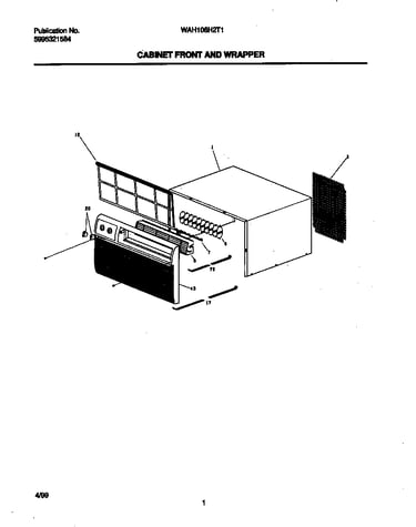 Cabinet front/wrapper