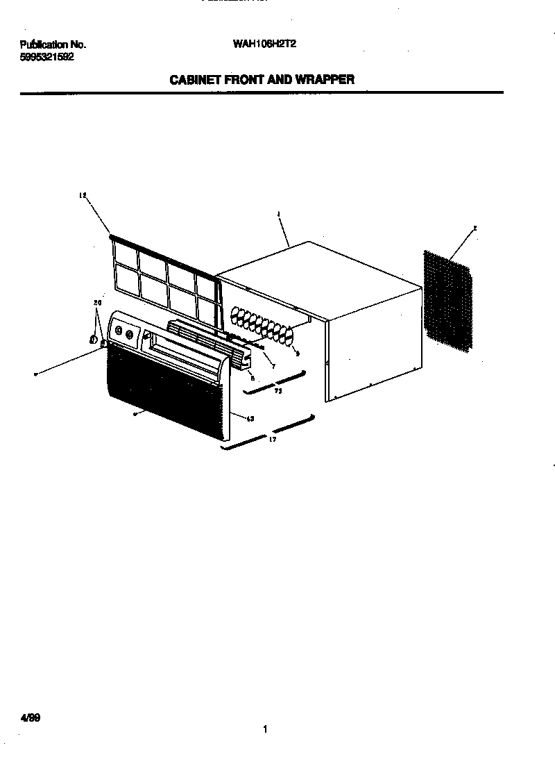 Cabinet front/wrapper