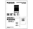 Frigidaire FLF334BGDE cover diagram