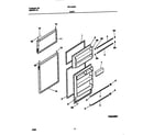 Frigidaire FRT16CNHW0 doors diagram