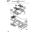Frigidaire MGF316WGTC top/drawer diagram